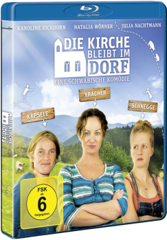 DIE KIRCHE BLEIBT IM DORF (Karoline Eichhorn, Natalia Woerner) Blu-ray Disc