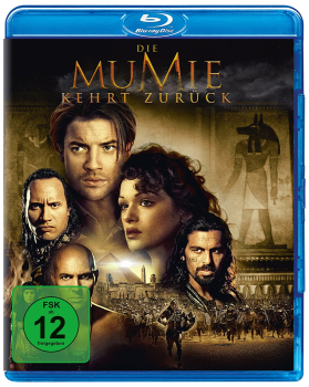 DIE MUMIE KEHRT ZURÜCK (Brendan Fraser) Blu-ray Disc