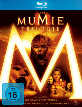 DIE MUMIE TRILOGIE (Rachel Weisz, Brendan Fraser) 3 Blu-ray Discs