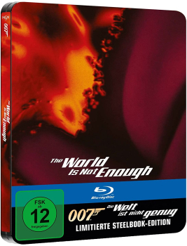 DIE WELT IST NICHT GENUG (Pierce Brosnan) Blu-ray Disc, Steelbook