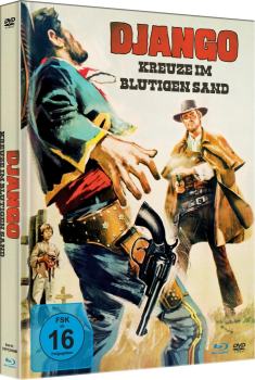 DJANGO: KREUZE IM BLUTIGEN SAND (Blu-ray Disc + DVD) Mediabook