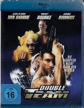 DOUBLE TEAM (Jean-Claude Van Damme, Mickey Rourke) Blu-ray Disc