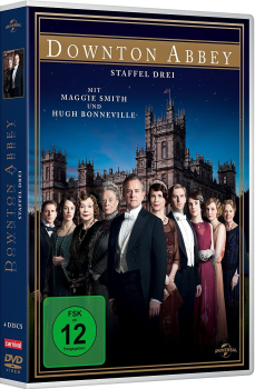 DOWNTON ABBEY, Staffel 3 (Maggie Smith) 4 DVDs