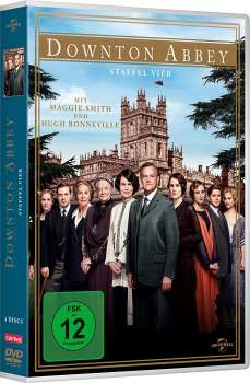 DOWNTON ABBEY, Staffel 4 (Maggie Smith) 4 DVDs