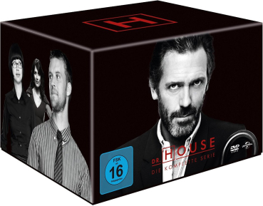 DR. HOUSE, die komplette Serie (Hugh Laurie) 46 DVDs