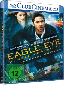 EAGLE EYE (Shia LaBeouf, Michelle Monaghan) Blu-ray Disc