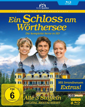 EIN SCHLOSS AM WÖRTHERSEE, Die komplette Serie (Roy Black) 6 Blu-ray Discs