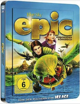 EPIC,Verborgenes Königreich (Blu-ray 3D + Blu-ray Disc) Steelbook, Lenticularcover
