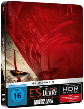 ES:WELCOME TO DERRY, Staffel 1 (3x 4K Ultra HD) Steelbook