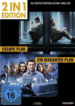ESCAPE PLAN (Arnold Schwarzenegger) + EIN RISKANTER PLAN (2 DVDs)
