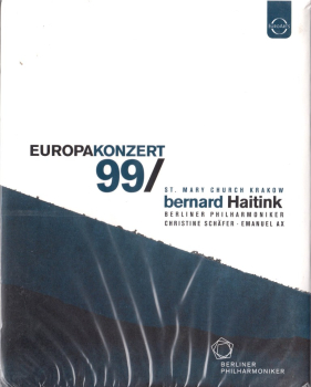 EUROPAKONZERT 1999 DER BERLINER PHILHARMONIKER (Live in Krakau) Blu-ray Disc