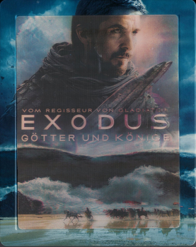 EXODUS, Götter und Könige (Christian Bale) Blu-ray 3D + Blu-ray Disc, Steelbook