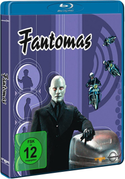 FANTOMAS (Louis de Funes, Jean Marais) Blu-ray Disc