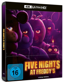 FIVE NIGHTS AT FREDDY'S (4K Ultra HD) Steelbook