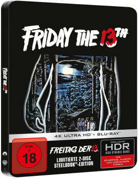 FREITAG DER 13. (4K Ultra HD + Blu-ray Disc) Steelbook