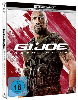 G.I. JOE: DIE ABRECHNUNG (Dwayne Johnson) 4K Ultra HD + Blu-ray Disc, Steelbook