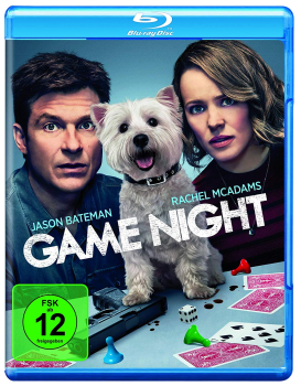 GAME NIGHT (Jason Bateman, Rachel McAdams) Blu-ray Disc