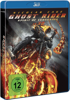 GHOST RIDER: SPIRIT OF VENGEANCE (Nicolas Cage) Blu-ray 3D