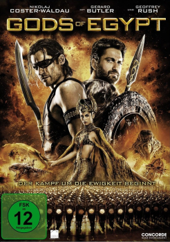 GODS OF EGYPT (Gerard Butler, Nikolaj Coster-Waldau) DVD