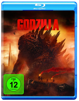 GODZILLA (Aaron Taylor-Johnson, Bryan Cranston) Blu-ray Disc