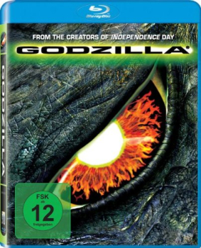 GODZILLA (Jean Reno, Matthew Broderick) Blu-ray Disc