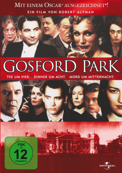 GOSFORD PARK (Michael Gambon, Kristin Scott-Thomas) DVD