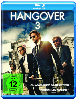 HANGOVER 3 (Bradley Cooper, Zach Galifianakis) Blu-ray Disc