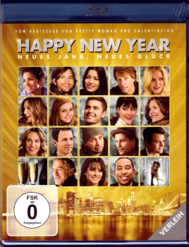 HAPPY NEW YEAR (Halle Berry, Jessica Biel) Blu-ray Disc, Verl.