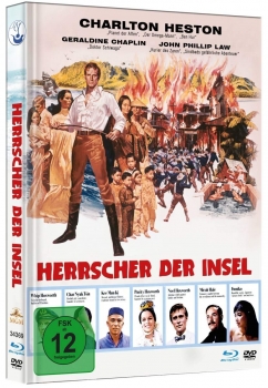 HERRSCHER DER INSEL (Charlton Heston) Blu-ray Disc + DVD, Mediabook