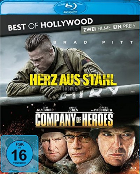 HERZ AUS STAHL (Brad Pitt) + COMPANY OF HEROES (2 Blu-ray Discs)