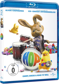 HOP (James Marsden, Russell Brand) Blu-ray Disc