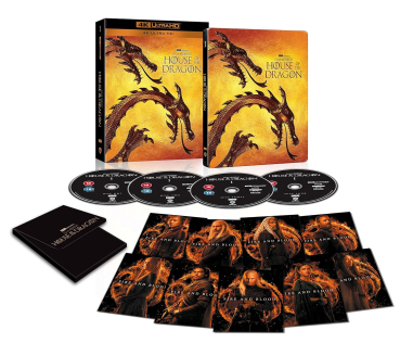 HOUSE OF THE DRAGON, Staffel 1 (4 K Ultra HD) Steelbook U.K.