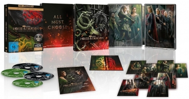 HOUSE OF THE DRAGON, Staffel 2 (Emma D'Arcy) 4 x 4K Ultra HD, Steelbook