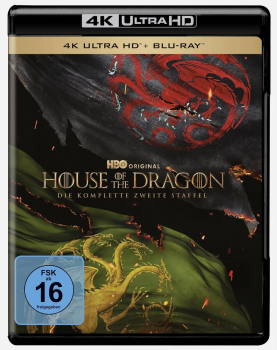 HOUSE OF THE DRAGON, Staffel 2 (4K UHD + Blu-ray Disc)