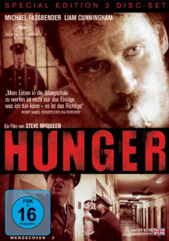 HUNGER (Michael Fassbender) Special Edition, 2 DVDs