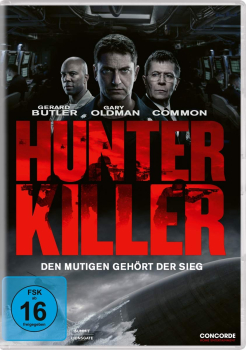 HUNTER KILLER (Gerard Butler, Gary Oldman) DVD