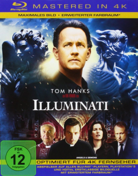ILLUMINATI (Tom Hanks, EwanMcGregor) Blu-ray Disc 4K
