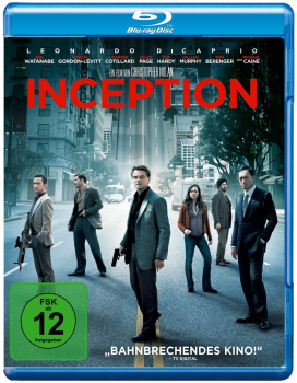 INCEPTION (Leonardi DiCaprio) Blu-ray Disc