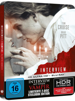 INTERVIEW MIT EINEM VAMPIR (4K Ultra HD + Blu-ray Disc) Steelbook