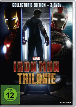 IRON MAN TRILOGIE (Robert Downey Jr.) 3 DVDs