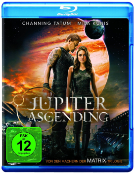 JUPITER ASCENDING (Channing Tatum, Mila Kunis) Blu-ray Disc