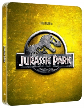 JURASSIC PARK (Sam Neill) 4K Ultra HD + Blu-ray Disc, Steelbook - Import