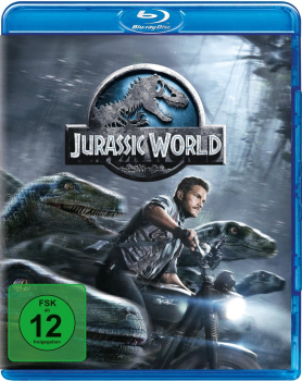 JURASSIC WORLD (Chris Pratt, Bryce Dallas Howard) Blu-ray Disc