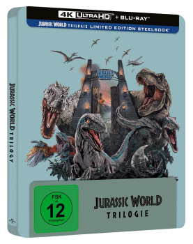 JURASSIC WORLD TRILOGIE (4K Ultra HD + Blu-ray Disc) Steelbook