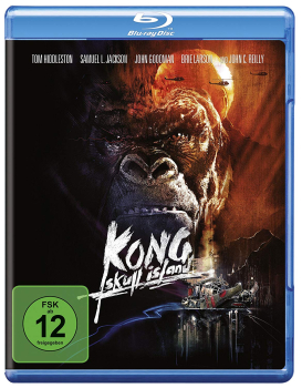 KONG: SKULL ISLAND (Tom Hiddleston, Samuel L. Jackson) Blu-ray Disc