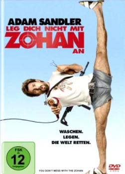 LEG DICH NICHT MIT ZOHAN AN (Adam Sandler) DVD