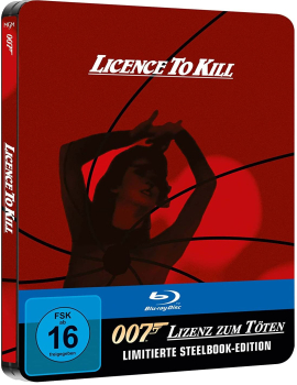 LIZENZ ZUM TÖTEN (Timothy Dalton) Blu-ray Disc, Steelbook