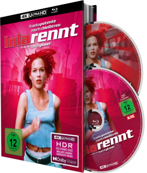 LOLA RENNT (Franka Potente) 4K Ultra HD + Blu-ray Disc, Mediabook