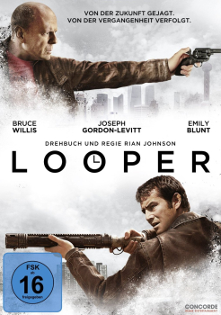 LOOPER (Bruce Willis, Joseph Gordon-Levitt) DVD