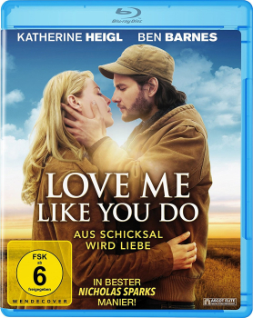 LOVE ME LIKE YOU DO (Katherine Heigl, Ben Barnes) Blu-ray Disc